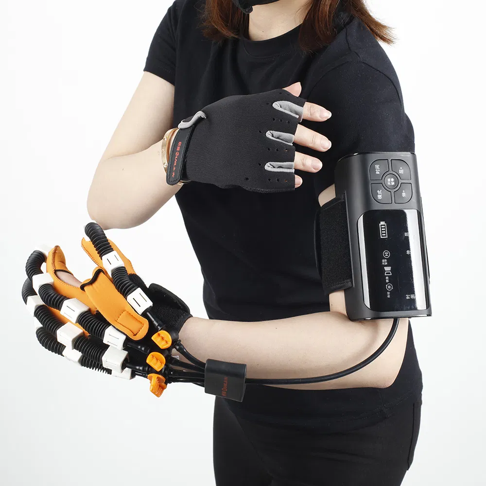 Guantes de robot para la rehabilitación de hemiplejía al por mayor, dispositivos para el entrenamiento de manos