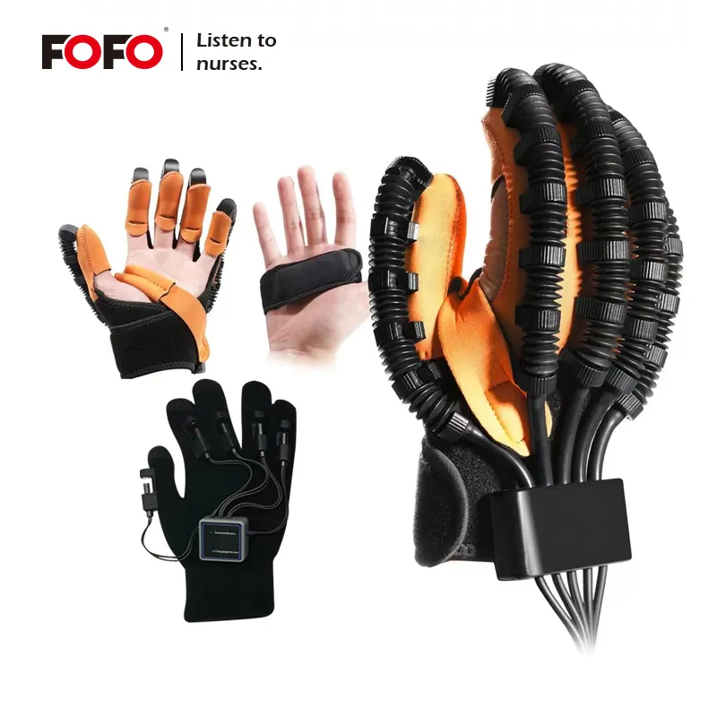 Entrenador de Recuperación de Dedos para Pacientes con Hemiplejía: Guantes Robóticos de Rehabilitación Post-Accidente Cerebrovascular