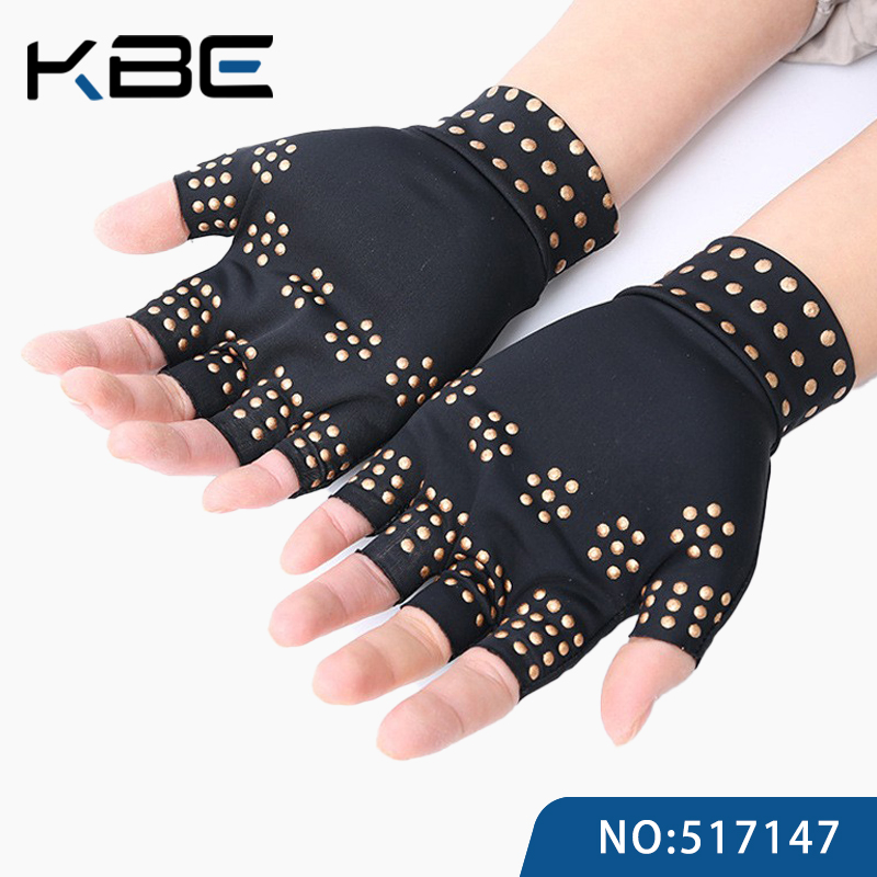 Soportes de compresión para la artritis, terapia de curación de articulaciones, alivio del dolor, guantes de masaje con puntos magnéticos