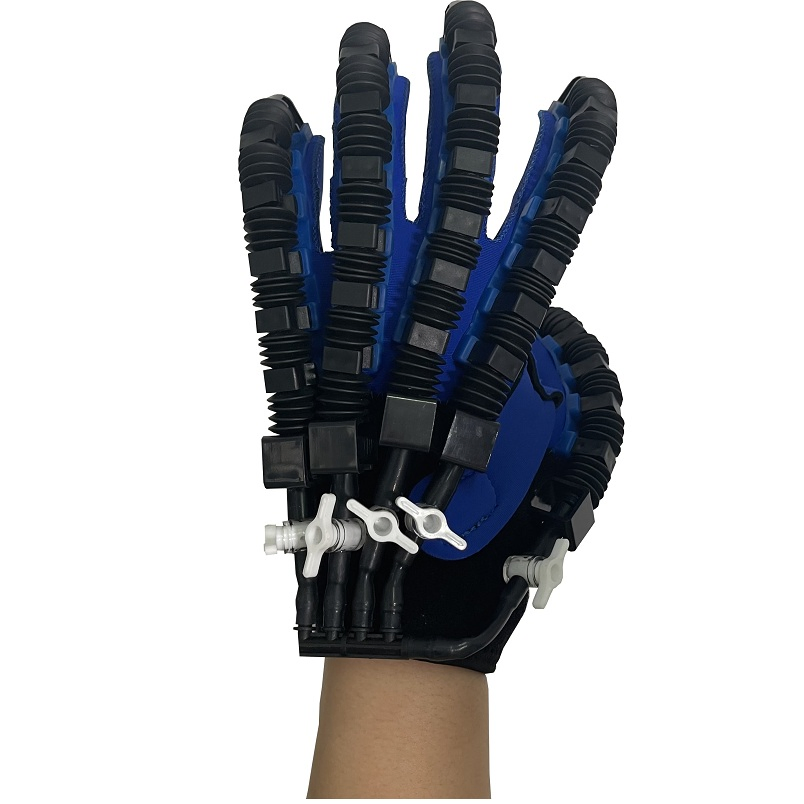 2023 Guantes de rehabilitación para la función de los dedos y la mano, equipo de fisioterapia robótica de venta caliente