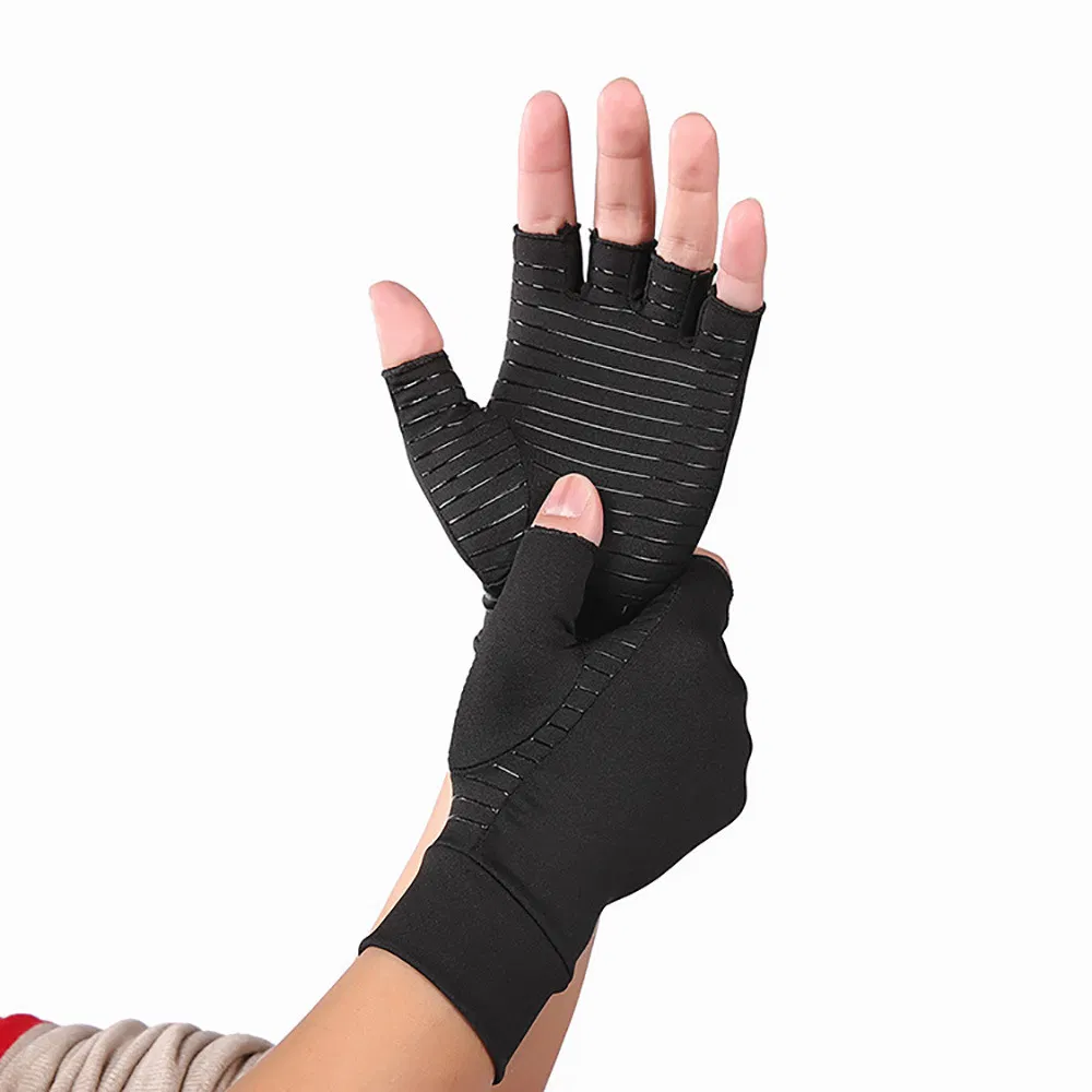 Guantes de compresión para la rehabilitación del entrenamiento de la artritis para deportes en interiores Bl21682