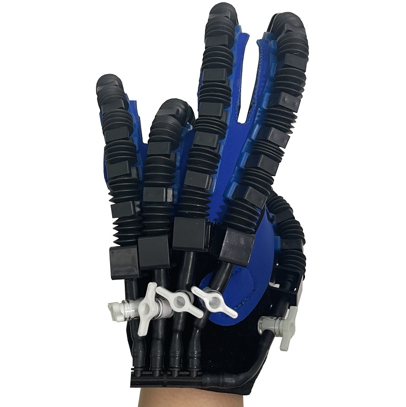 Dispositivo inteligente de restauración de salud, guante para la rehabilitación de brazo y mano después de un accidente cerebrovascular, máquina de ejercicio para los dedos, rehabilitación por espejo