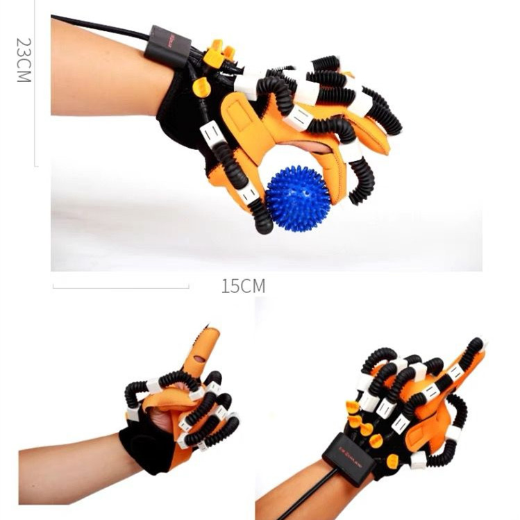 Guantes de rehabilitación para hemiplejía, soporte para la recuperación de la mano y el cerebro