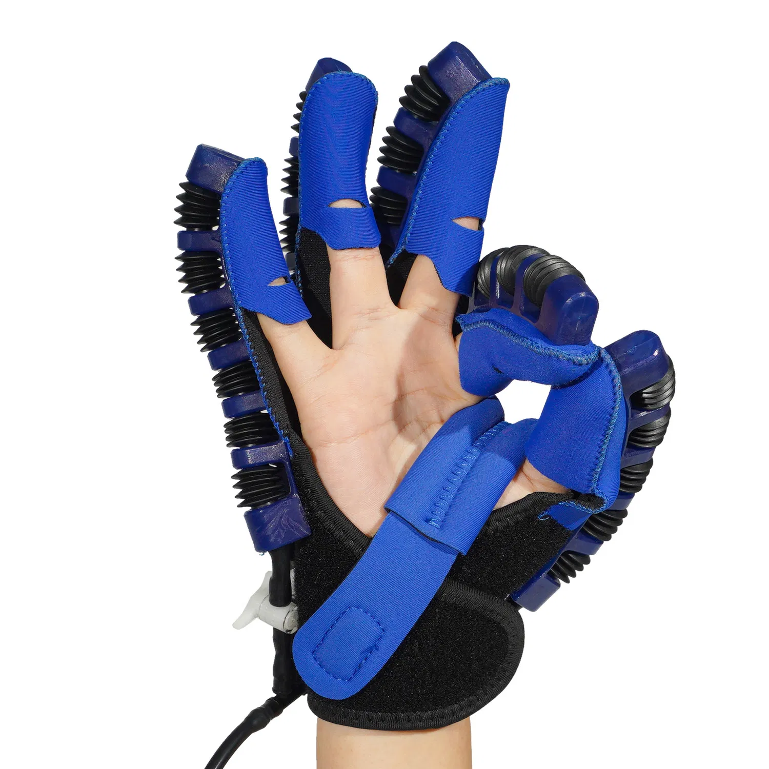 Equipo de fisioterapia para restaurar la función de la mano Guantes de robot espejo Rehabilitación inteligente