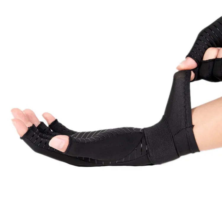 Guantes de compresión para ciclismo para alivio de artritis y soporte articular