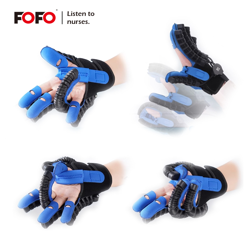 Guantes de rehabilitación de dedos para terapia de mano, recuperación de accidente cerebrovascular, entrenamiento de hemiplejía
