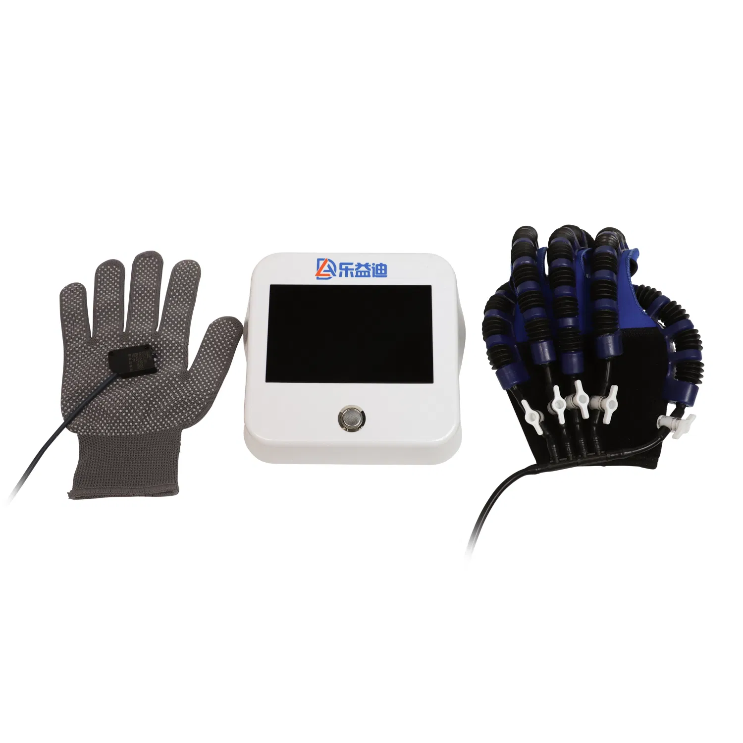 Equipo de recuperación de accidente cerebrovascular hemipléjico inteligente, terapia de ejercicio de dedos, guantes robóticos para la rehabilitación de manos