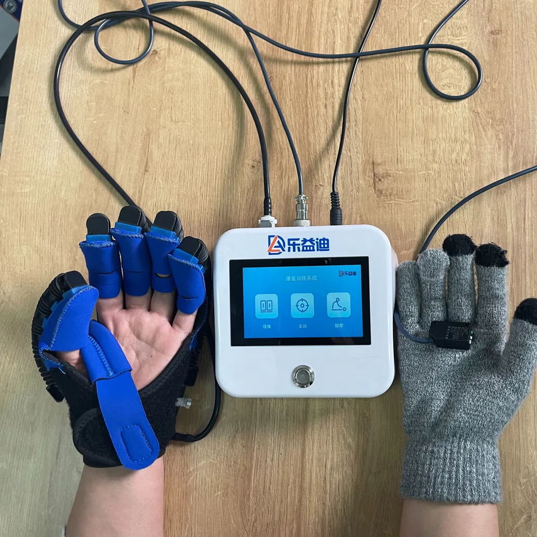 2023 Guantes de rehabilitación para la función de los dedos y la mano, equipo de fisioterapia robótica de venta caliente