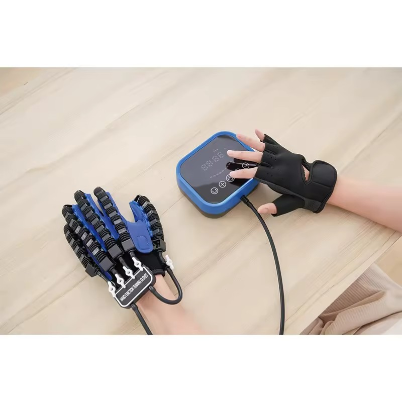 Dispositivo de entrenamiento de guantes robóticos para la rehabilitación de manos, guantes robóticos de movimiento de dedos