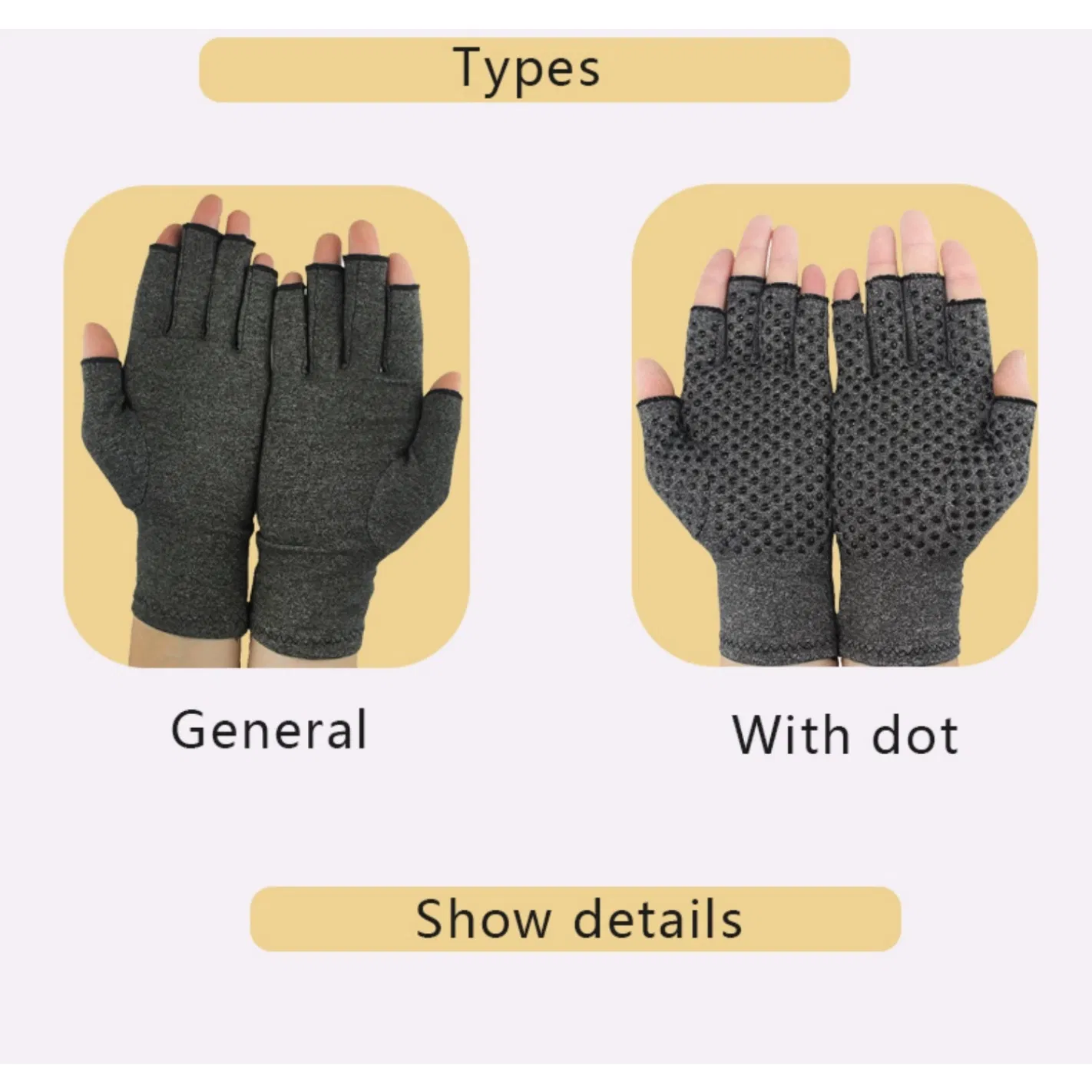 Guantes de compresión específicos para la mano izquierda y derecha, reutilizables y lavables, para artritis, soporte para las manos durante el trabajo doméstico y labor