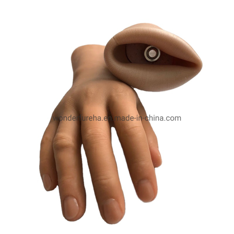 Miembros artificiales prótesis implantes médicos prótesis de mano guante de silicona artificial