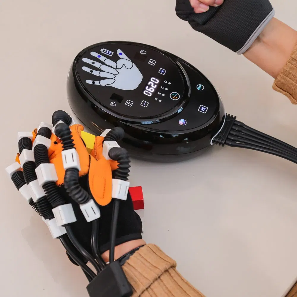 Guantes de rehabilitación para hemiplejía, soporte para la recuperación de la mano y el cerebro