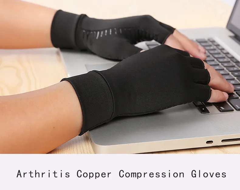 Guantes de compresión para ciclismo para alivio de artritis y soporte articular