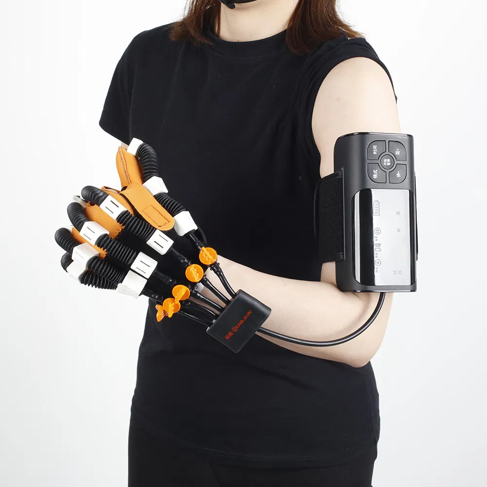 Nuevo robot de rehabilitación para entrenamiento de manos en fisioterapia, equipo de ejercicio para dedos