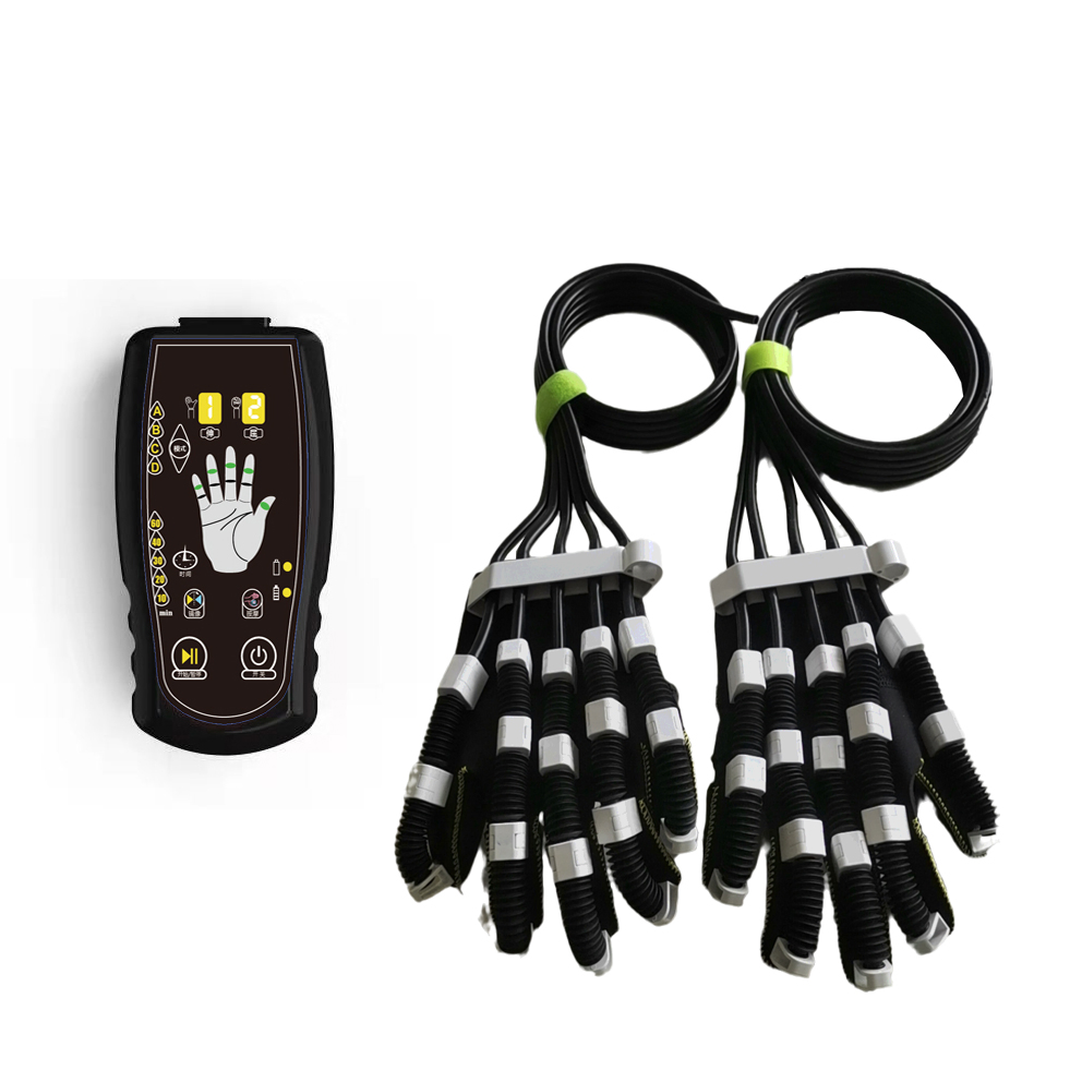 Guantes de entrenamiento para la recuperación de lesiones en el pulgar y la muñeca, apoyo para los dedos en la rehabilitación de accidentes cerebrovasculares