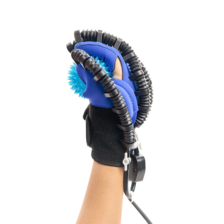 Dispositivo de rehabilitación de dedos de autoentrenamiento para accidente cerebrovascular, entrenador de hemiplejía, férula funcional para la mano, robot de rehabilitación de manos, guantes de rehabilitación