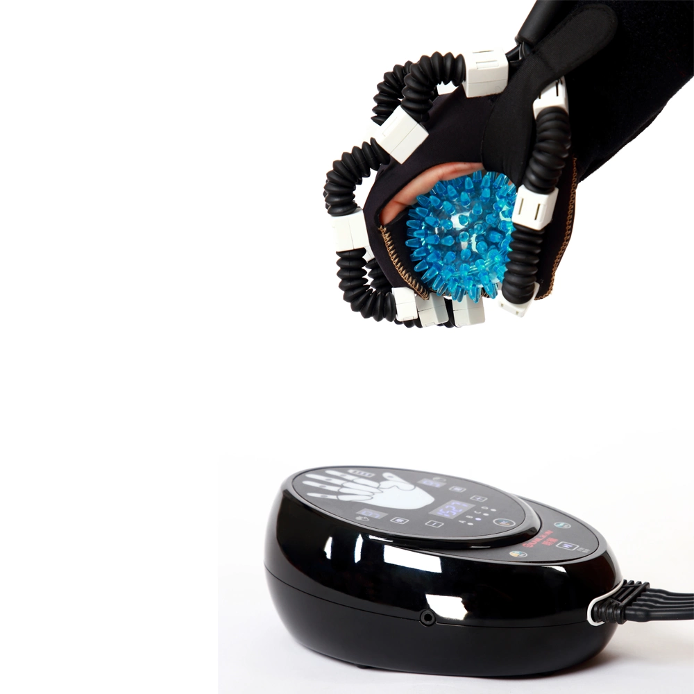 Máquina de ejercicios para dedos de pacientes con accidente cerebrovascular, guante robótico de rehabilitación de mano