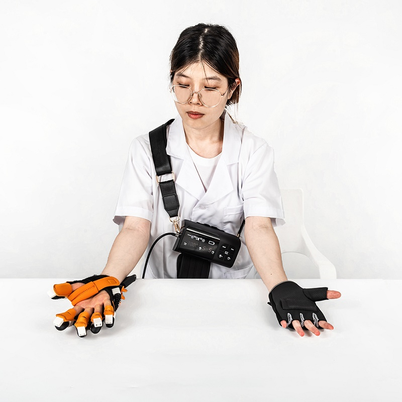 Nuevo robot de rehabilitación para entrenamiento de manos en fisioterapia, equipo de ejercicio para dedos