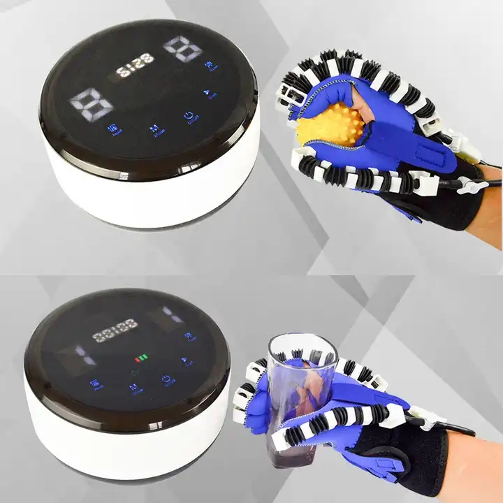 Guante Biónico para Pacientes con Accidente Cerebrovascular / Guante de Rehabilitación de Función Manual Guantes Robóticos de Neurorehabilitación