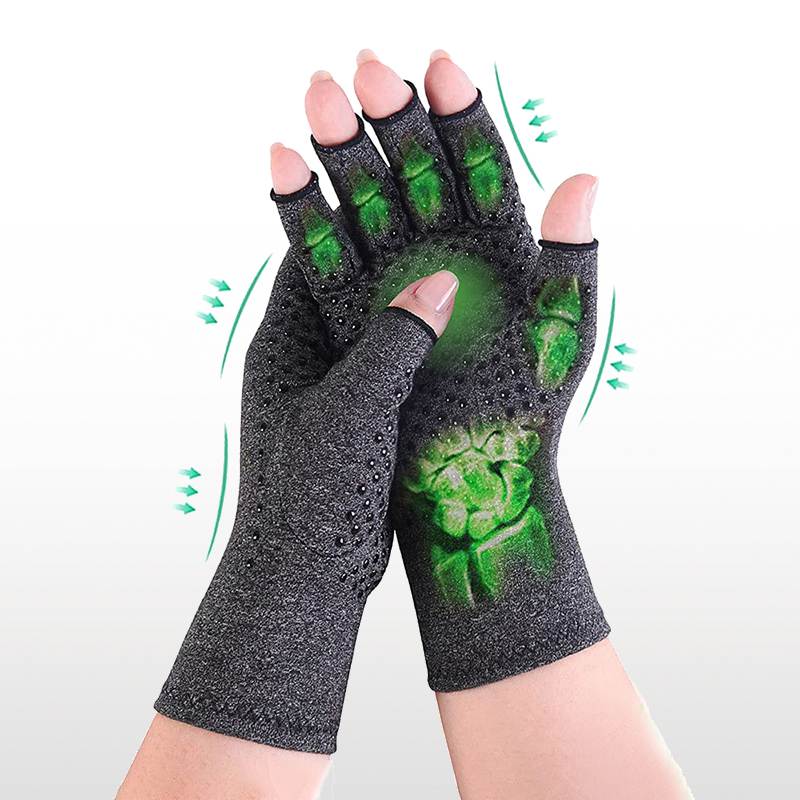 Guantes de compresión de rehabilitación, guantes deportivos, protección de dedos y articulaciones, guantes de enfermería