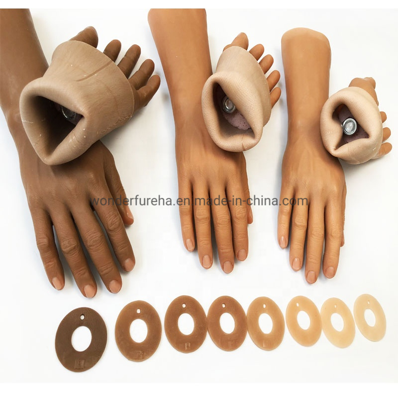Miembros artificiales prótesis implantes médicos prótesis de mano guante de silicona artificial