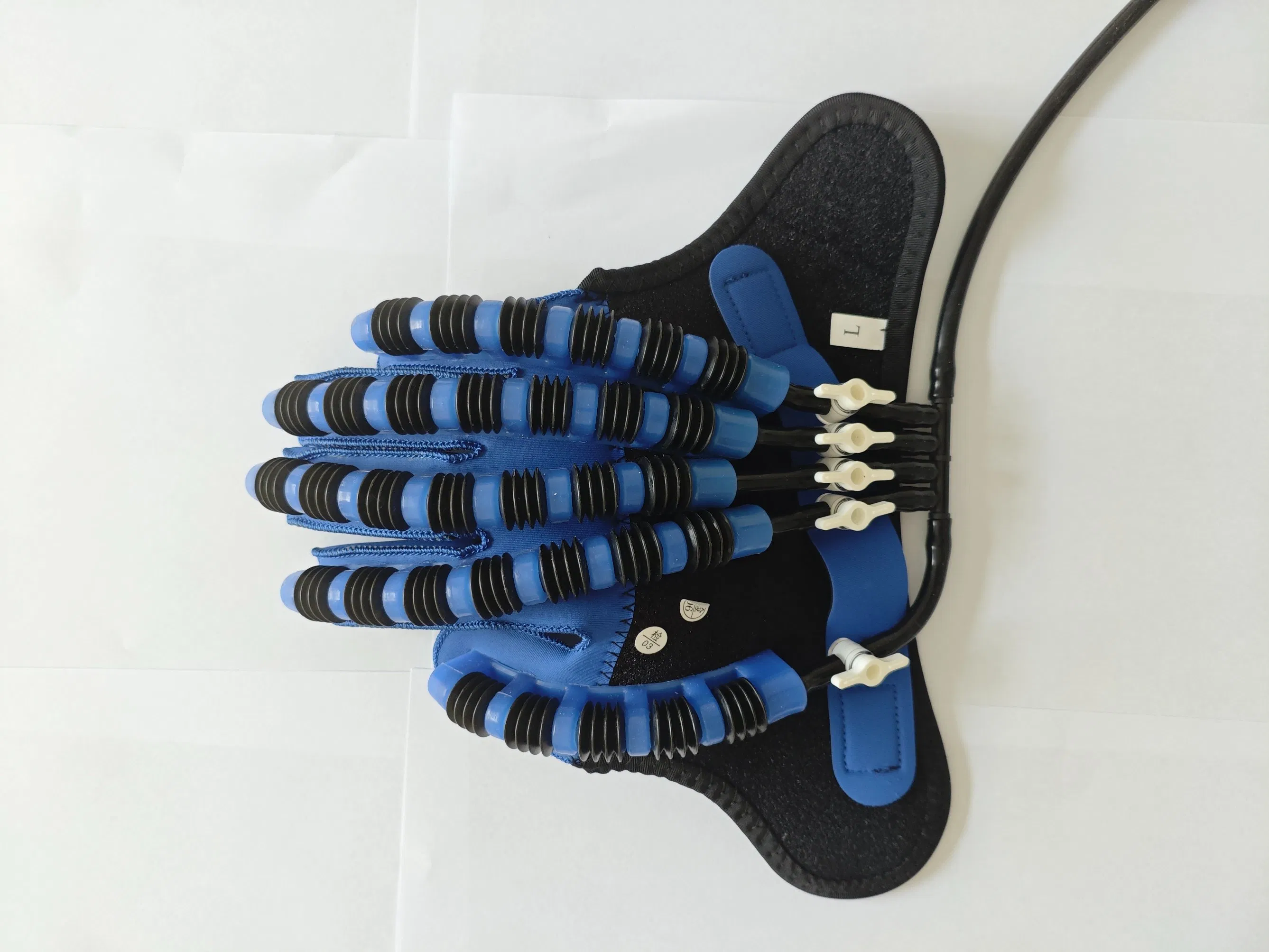 Guantes de Masaje Eléctrico para Rehabilitación de Manos, Equipamiento de Ejercicio para Dedos de Pacientes con Accidente Cerebrovascular