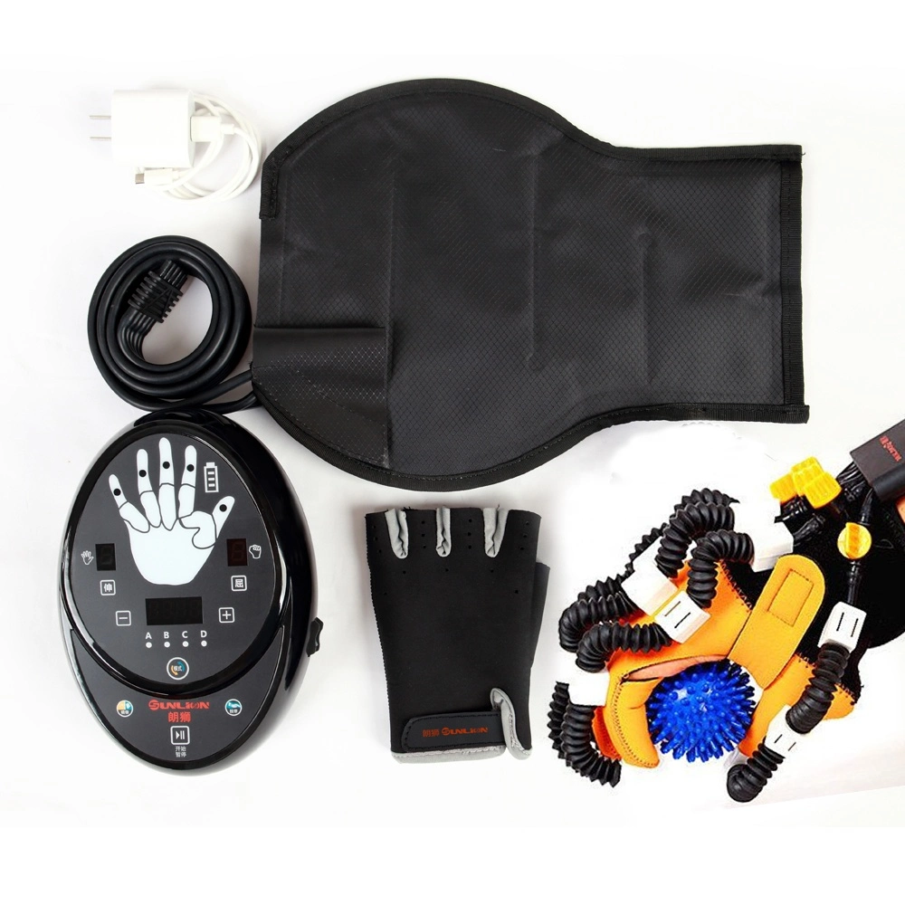 Dispositivos de rehabilitación de mano con guante de aire para el entrenamiento de hemiplejía