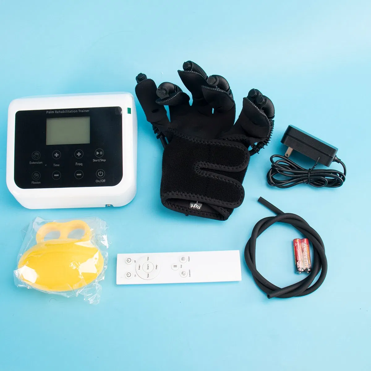 Dispositivo de entrenamiento de dedos para rehabilitación de la función manual guantes robóticos