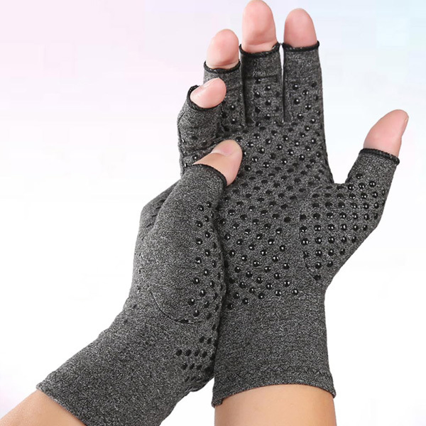 Guantes de compresión de rehabilitación, guantes deportivos, protección de dedos y articulaciones, guantes de enfermería