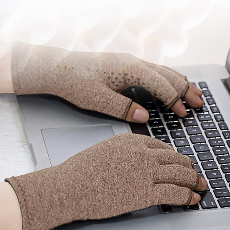 Guantes de compresión de rehabilitación, guantes deportivos, protección de dedos y articulaciones, guantes de enfermería