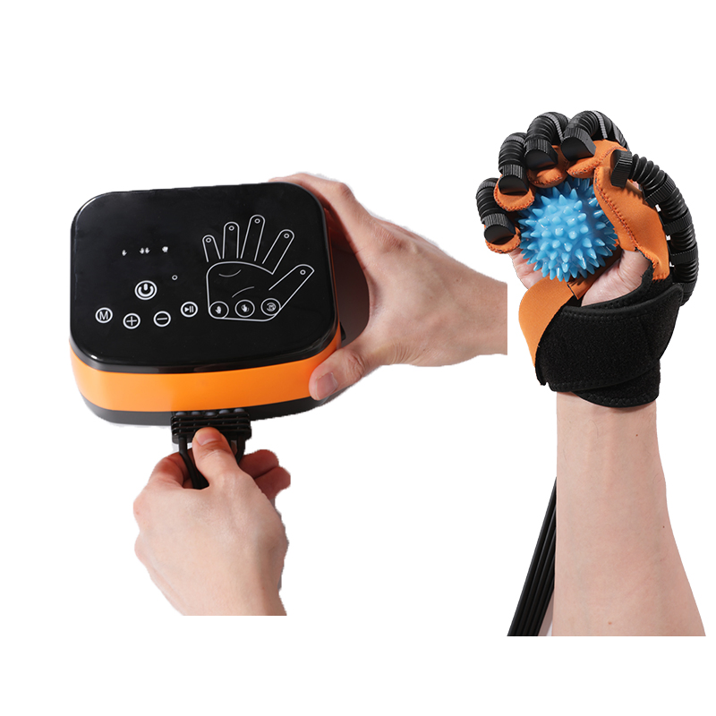 Guantes de terapia eléctrica por golpe para la rehabilitación de manos, equipo masajista para ayudar en la recuperación de hemiplejía, artritis y disfunción