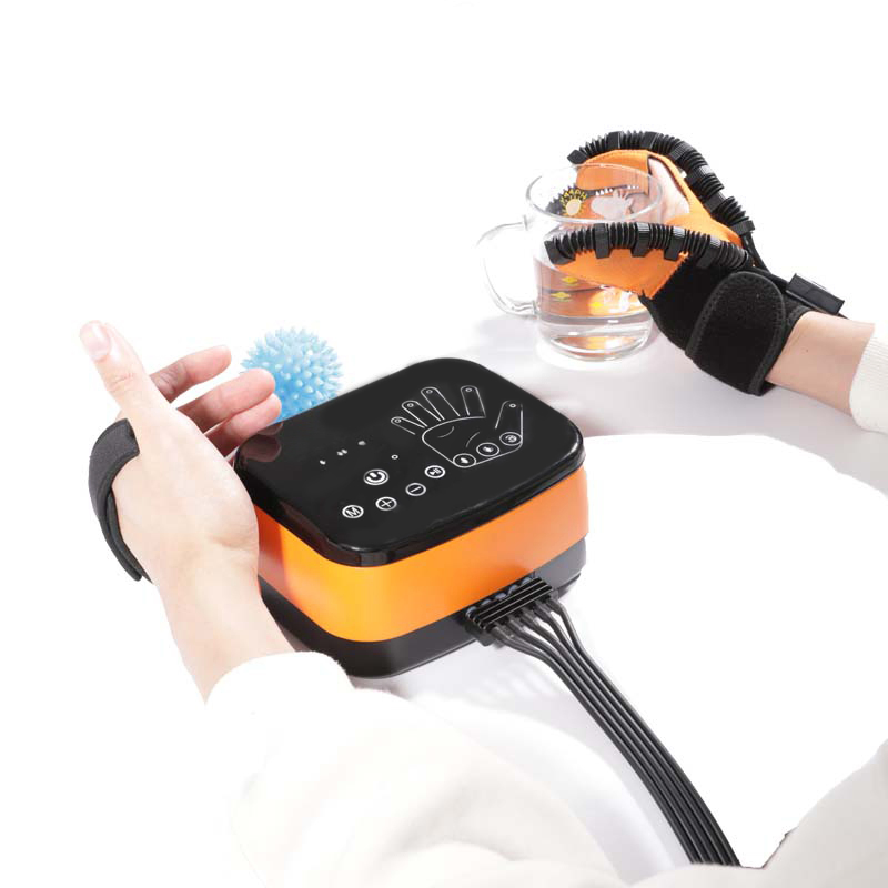 Guantes de rehabilitación robótica para dedos, dispositivo de rehabilitación para pacientes con accidente cerebrovascular