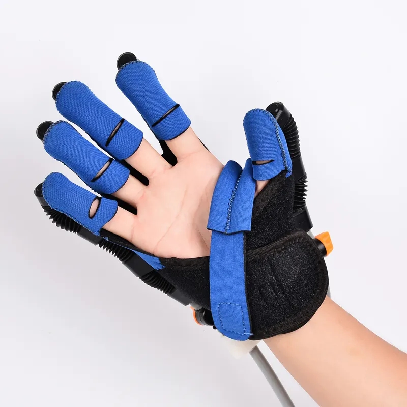 Guante de terapia de fisioterapia de rehabilitación de mano para pacientes con hemiplejía y accidente cerebrovascular