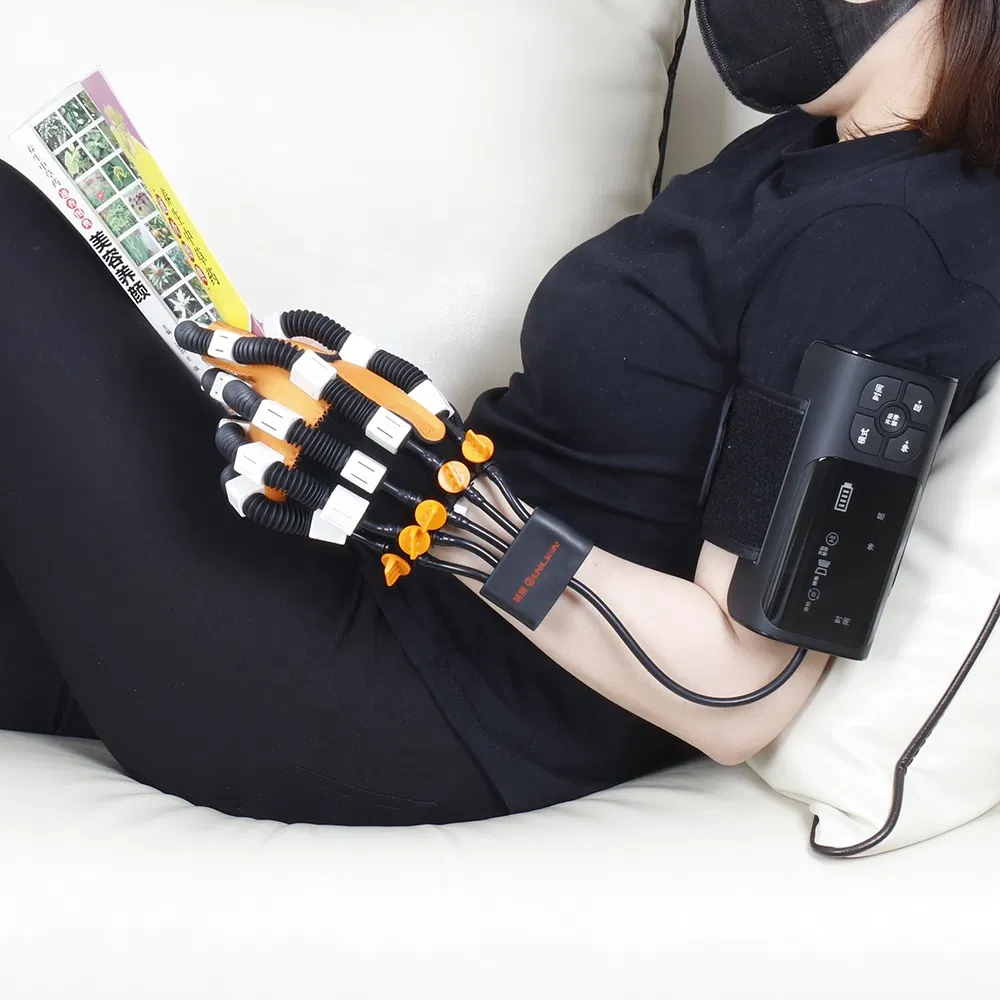 Guante de robot de rehabilitación para accidente cerebrovascular