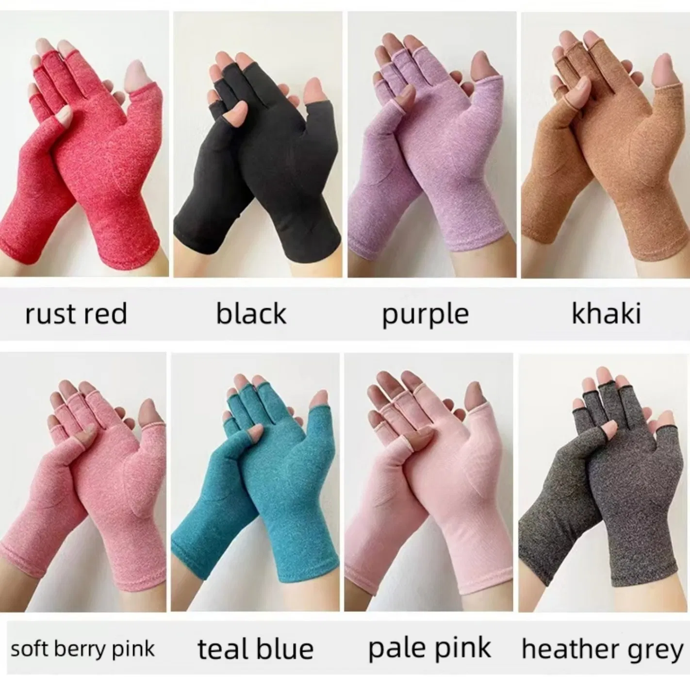 Guantes de compresión específicos para la mano izquierda y derecha, reutilizables y lavables, para artritis, soporte para las manos durante el trabajo doméstico y labor