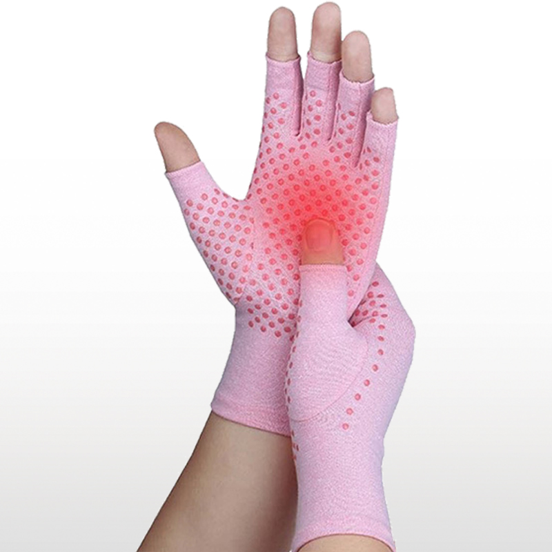 Guantes de compresión de rehabilitación, guantes deportivos, protección de dedos y articulaciones, guantes de enfermería