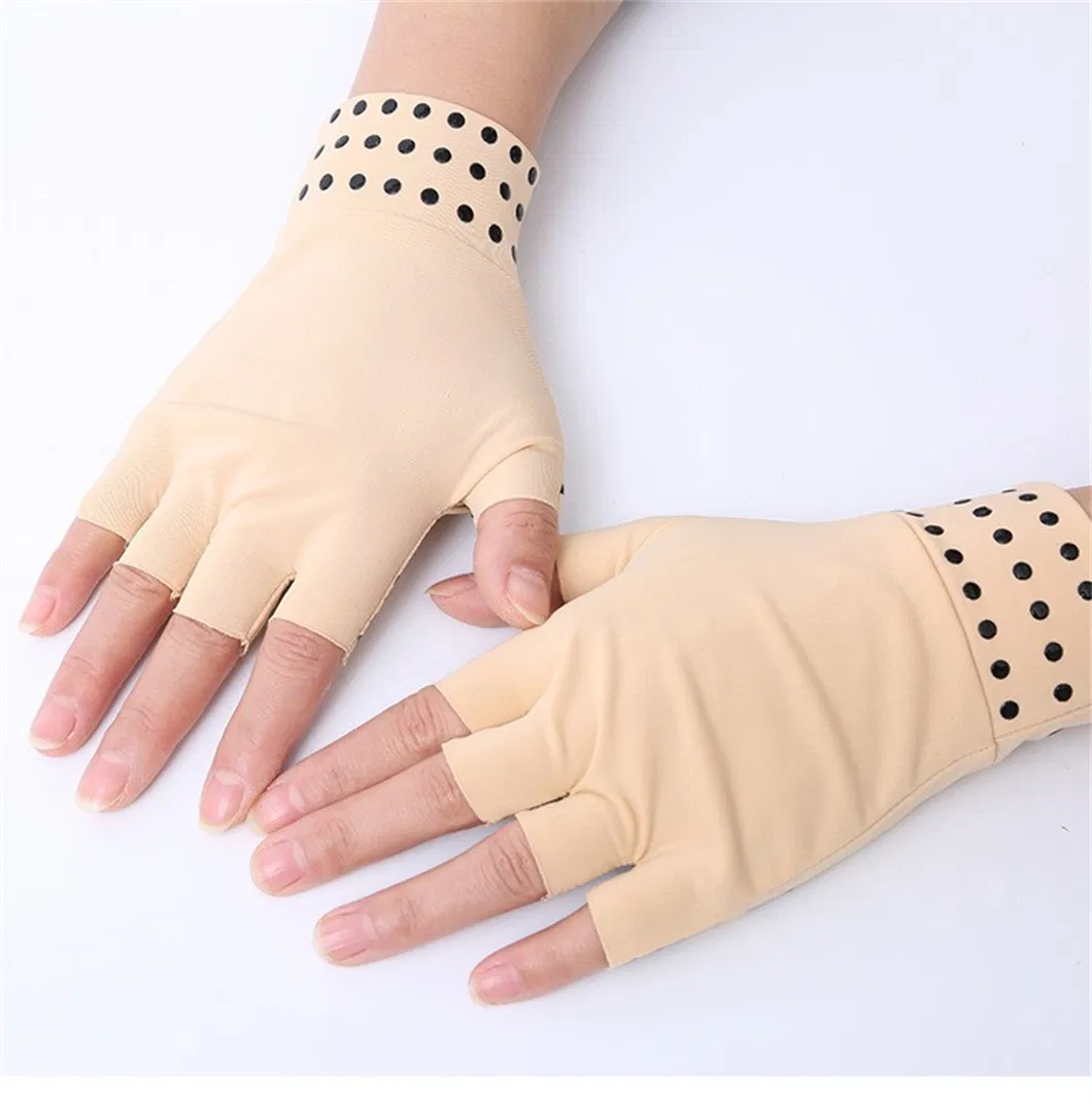 Soportes de compresión para la artritis, terapia de curación de articulaciones, alivio del dolor, guantes de masaje con puntos magnéticos