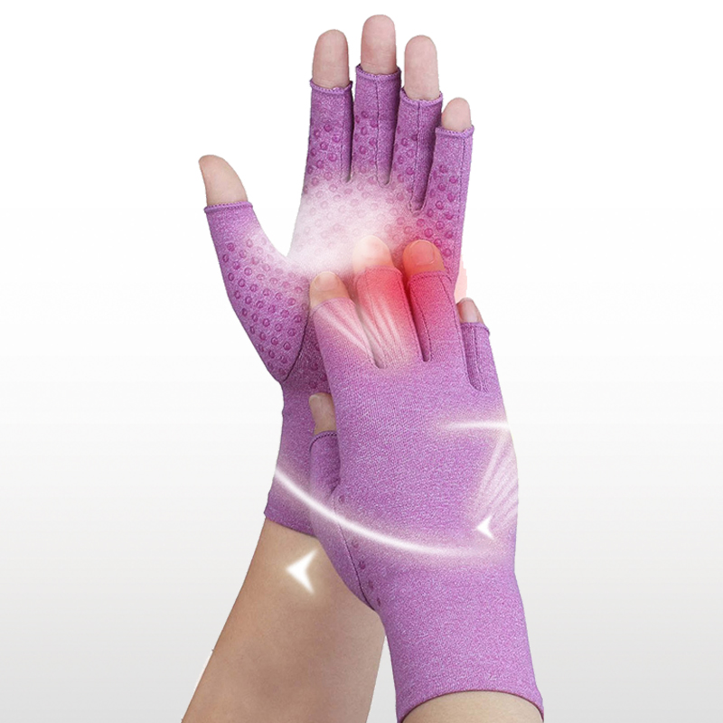 Guantes de compresión de rehabilitación, guantes deportivos, protección de dedos y articulaciones, guantes de enfermería