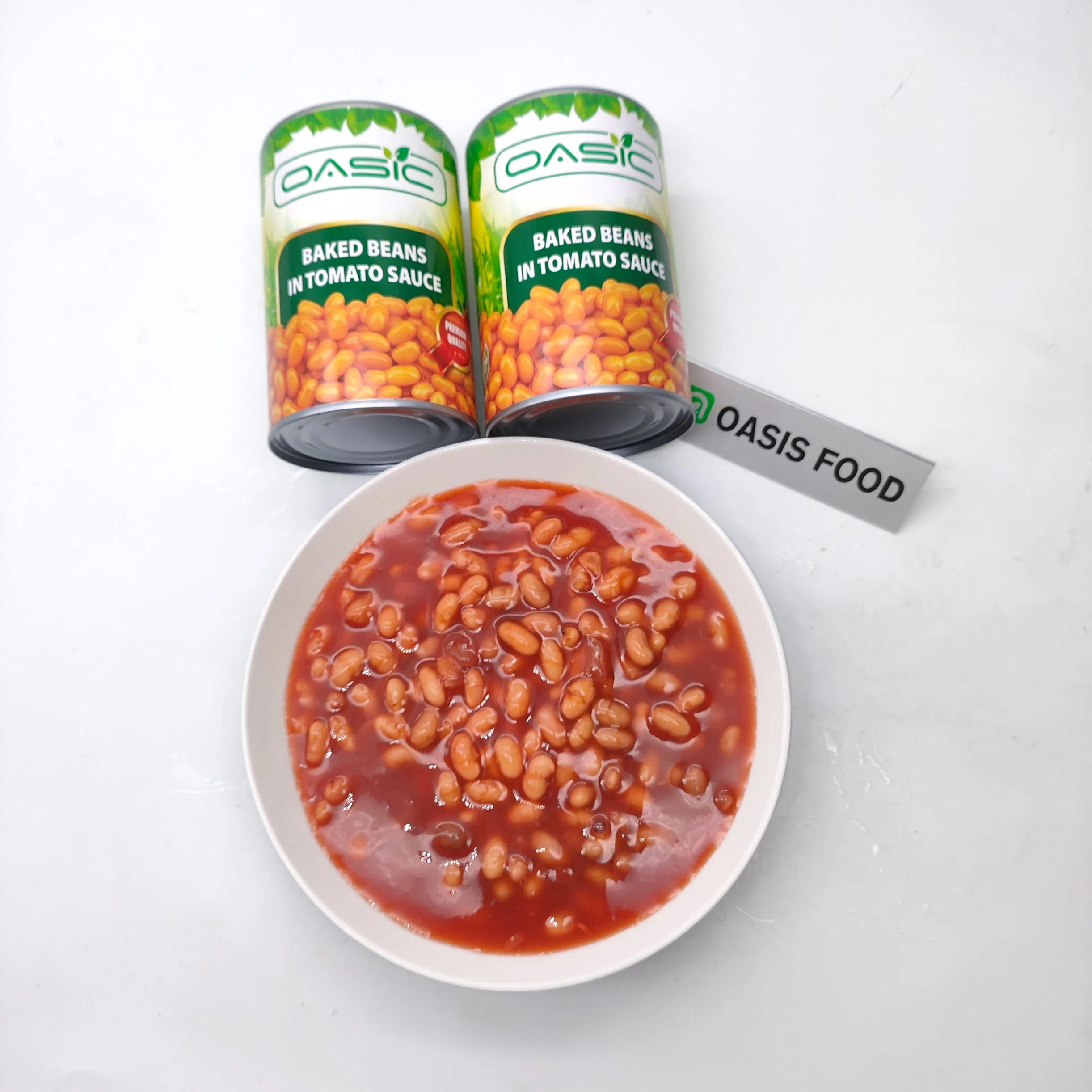 Precio de Mayorista de Frijoles Rojos en Salsa de Tomate en Lata 400g