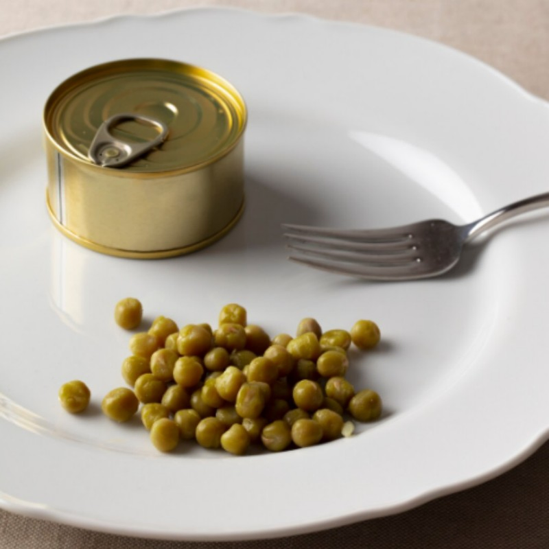 Hotel Restaurant Vegetable Preparation Standard System Supply Canned Green Pea in Brine
