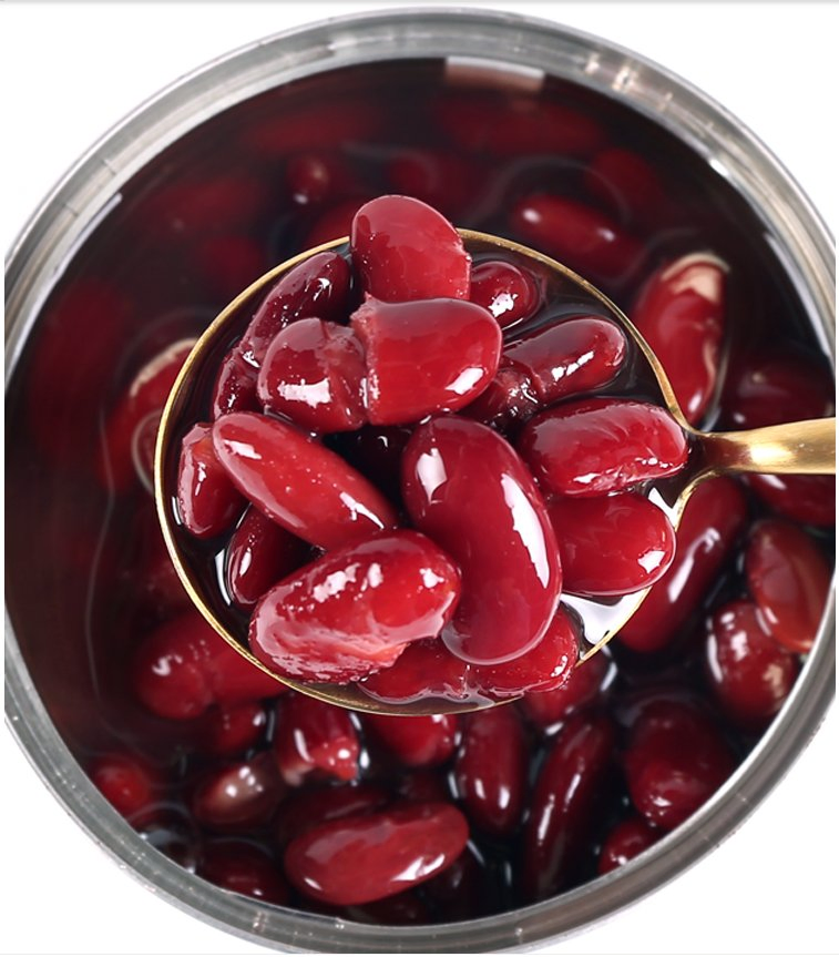 Frijoles Rojos en Lata Certificados Halal 425g para Mezcla de Contenedor