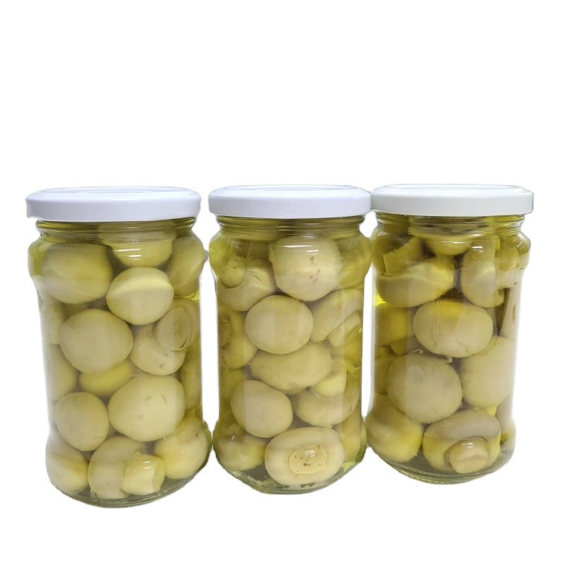 Champiñones enteros enlatados de calidad premium para cocinar y cenar