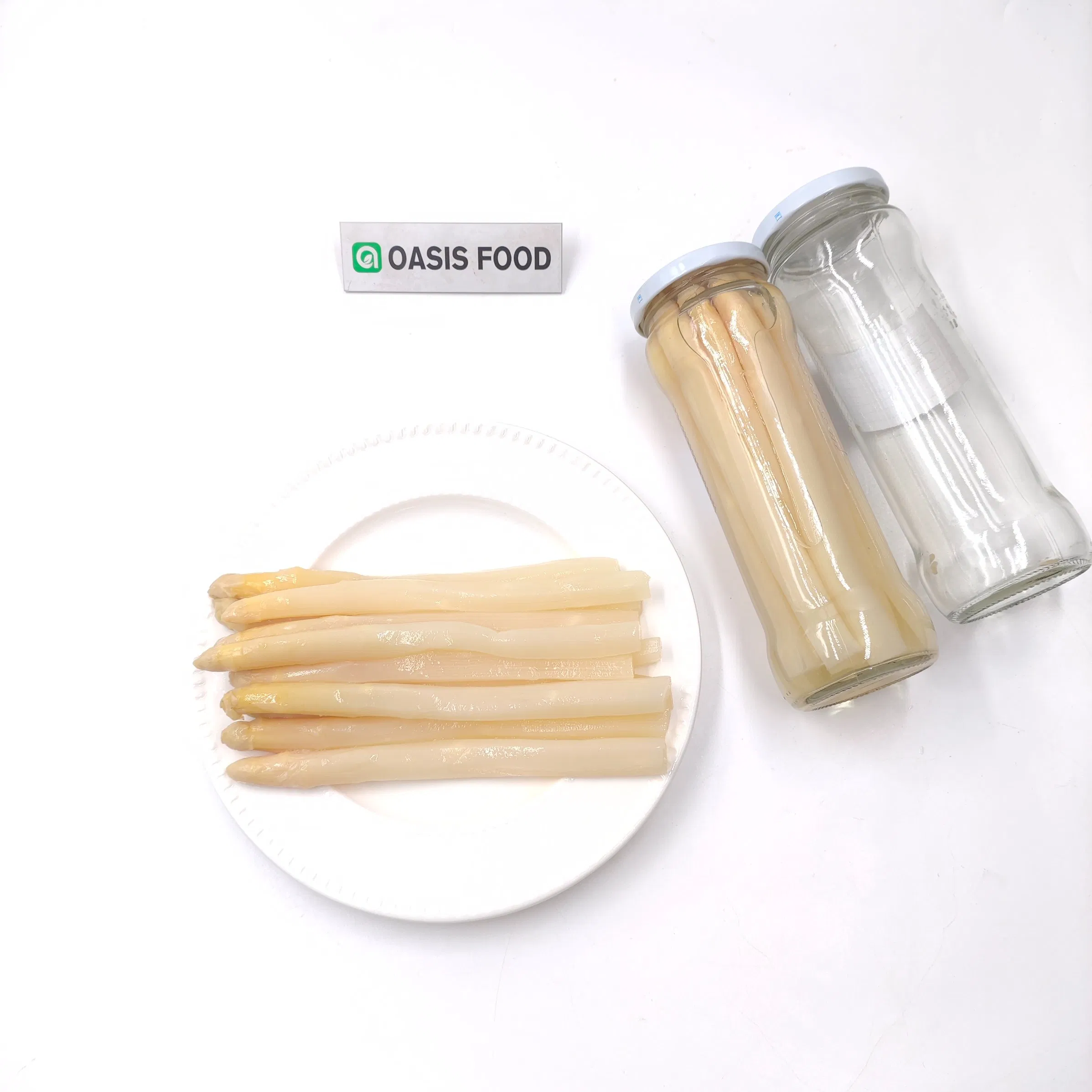 Verduras en conserva Espárragos blancos en tarro