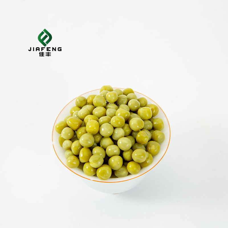Precio mayorista barato mejor comida lista para comer guisantes verdes enlatados sabor original