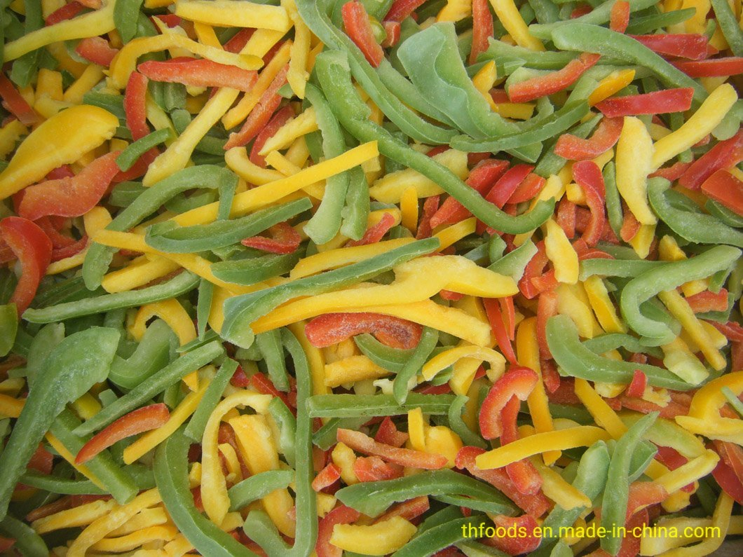 Pimiento dulce congelado IQF de alta calidad a bajo precio