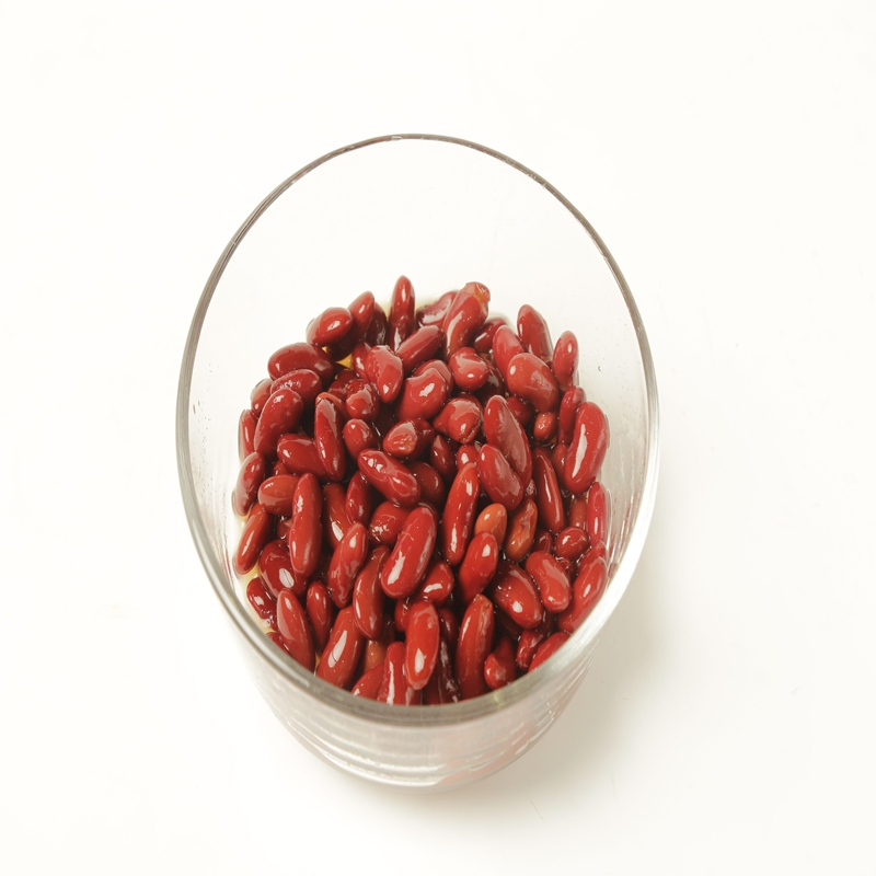 Frijoles Rojos en Lata en Jarabe, Hielo y Té con Leche Ingredientes