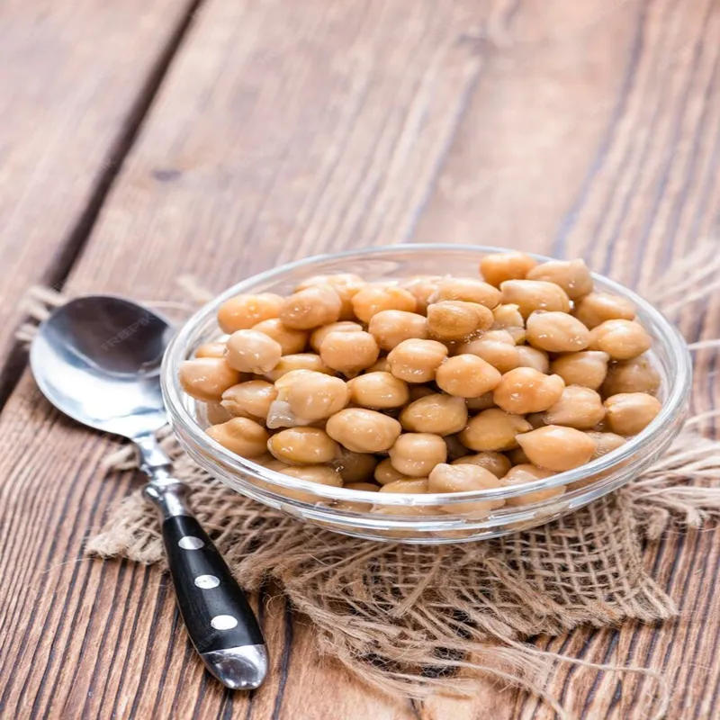Garbanzos enlatados en salmuera Nw425g para catering