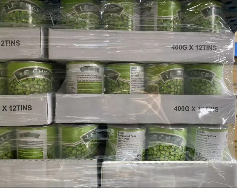 Servicio de Alimentos de Calidad Guisante Verde en Salmuera