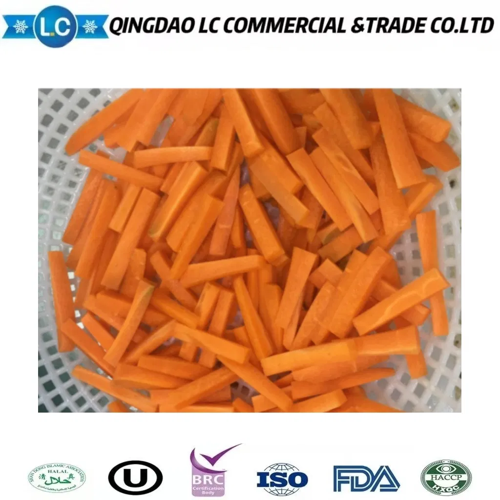 Compra zanahorias en rodajas y dados congeladas al por mayor de China