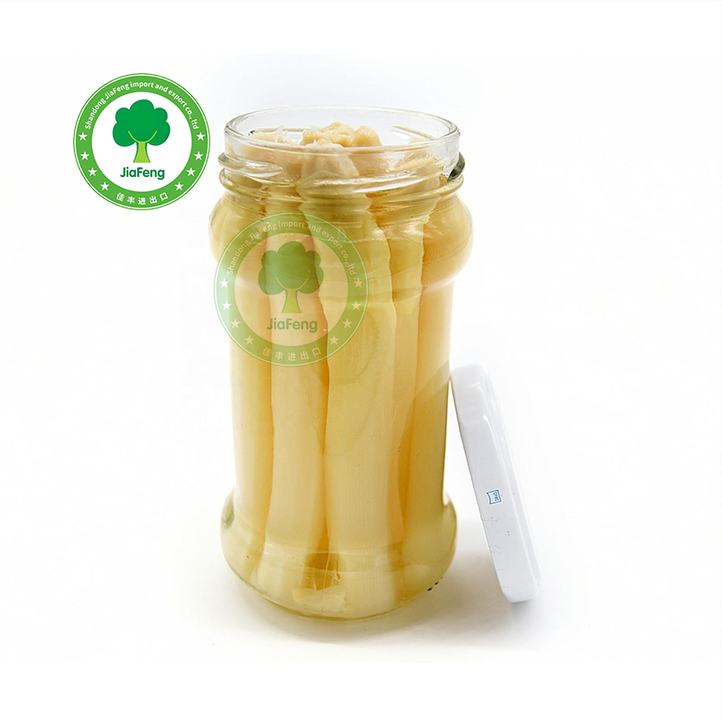 Lata completa de verduras frescas originales espárragos blancos enlatados